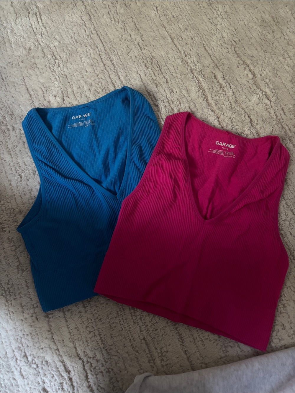 Garage tank tops